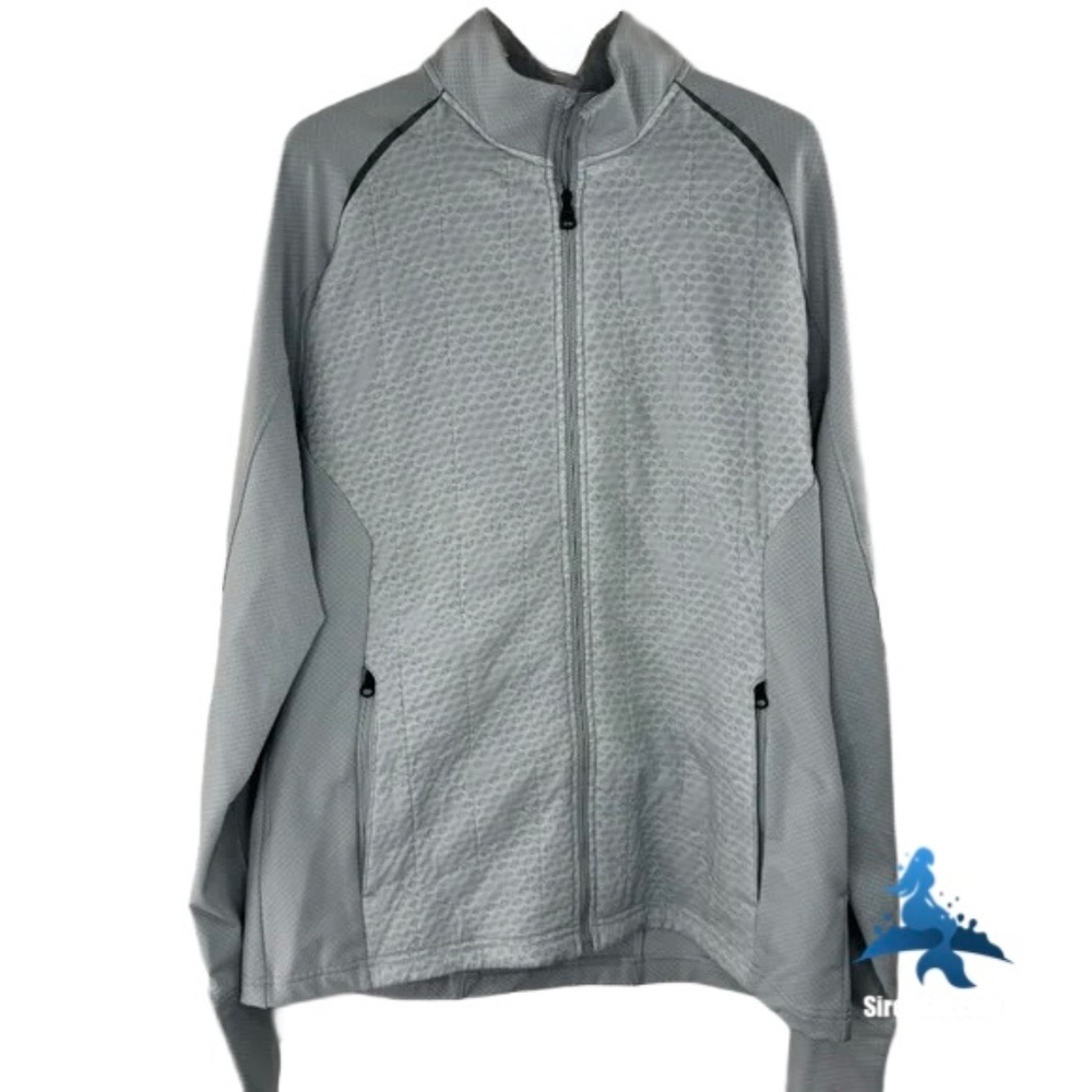 1202 Under Armour ColdGear Reactor Run Insulated Jacket - L - Gray